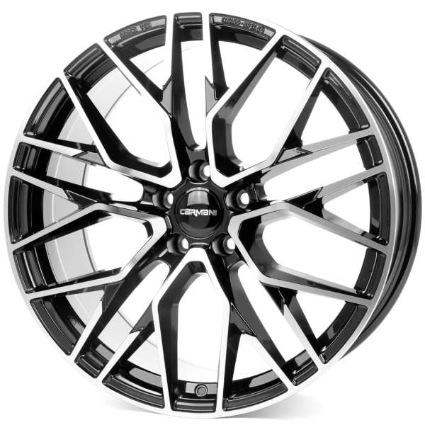 6.5x16 5x114.3 ET45 Carmani 20 Ludwig farba: black polish