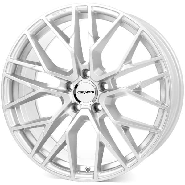 6.5x16 5x114.3 ET45 Carmani 20 Ludwig farba: white silver
