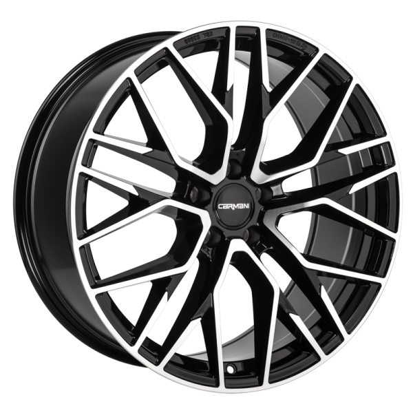 9x20 5x112 ET45 Carmani 20 Ludwig farba: black polish